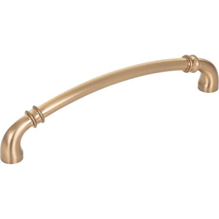Jeffrey Alexander 160 mm Center-to-Center Satin Bronze Marie Cabinet Pull 445-160SBZ